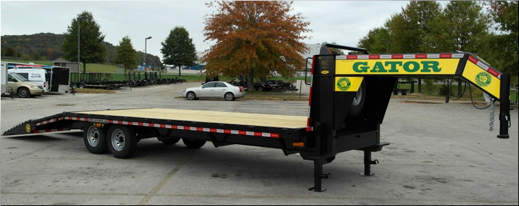 Gooseneck flat bed trailer for sale14k  Rowan County, Kentucky
